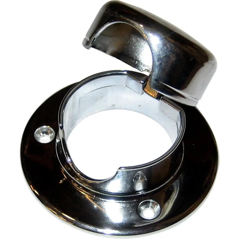 Perko Rope Deck Pipe - 0757DP0CHR