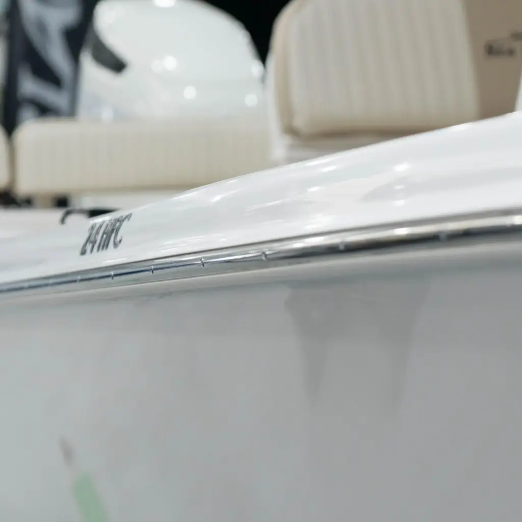 TACO Stainless Steel Hollow Back Rub Rail - 6' - S11-4511P6-1