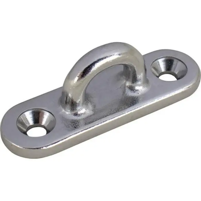 Sea-Dog Stainless Steel Oblong Eye Plate - 088721
