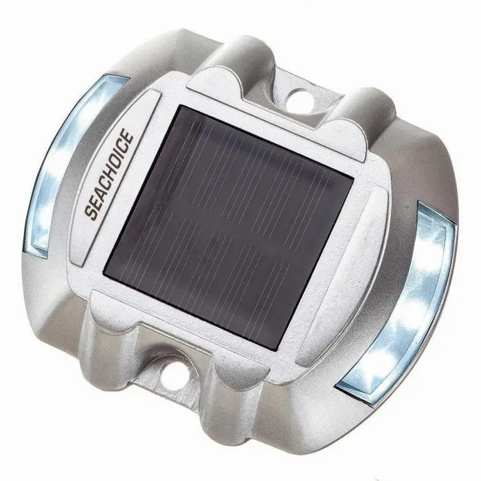 Seachoice LED Round Solar Courtesy Dock Light - 03701