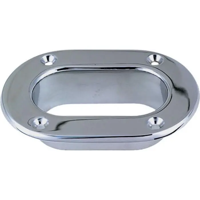 Perko Oval Hawse Hole Plate - 0752000CHR