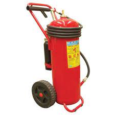 ABS FIRE 150L Foam Trolley Marine Fire Extinguisher, MED Approved
