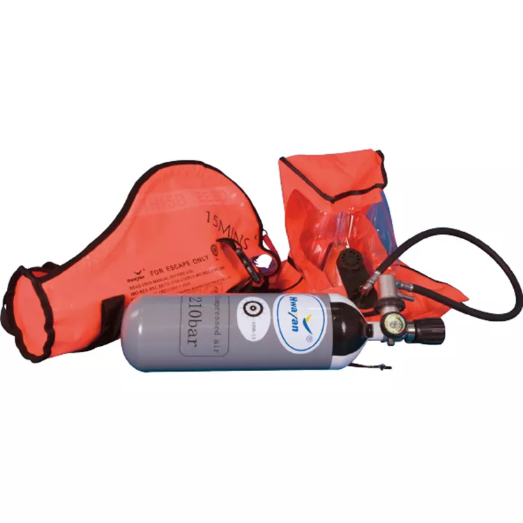 Emergency Escape Breathing Device EEBD TH15B, Certificate: MED / MER / RED ENSIGN