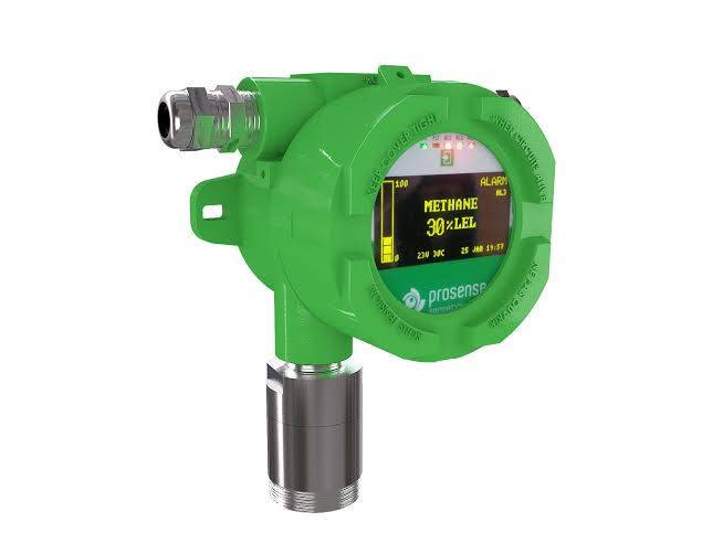 Prosense PQ Series Gas Detectors Hydrogen Gas Detector, 0-2000 ppm, part no: PQD-3634C