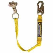 Sellstrom Roofing Manually Operated Rope Grab w/ 3' Shock Absorbing Lanyard part no: 2500-OP3E3