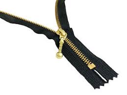 #5 Nomex Zipper with Brass Teeth Close-end , Single Slider and Black Tape 6
