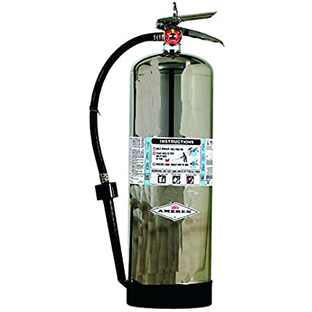 Amerex 250 2.5 gal AFFF Foam Extinguisher w/ Brass Valve & Wall Hook     Part Number: 250
UOM: EA
Size: 2.5 gal
Dimensions: 24 1/2"H x 9"W x 7"D
Technical Data:
Model Number: 250
UL Rating: 3-A:20-B
Class: AB
Cylinder Material: Steel
Temperature Range: 40 F to 120 F
Discharge Time: 55 sec
Discharge Range: 10-12 ft
Shipping Weight: 11 lb
