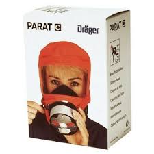 Drager Smoke hood in carton, Parat-C, 5 year shelf life