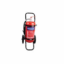 Dry Powder Fire Extinguisher, Stored pressure, Trolley Type, Capacity 25 Kg, Model NTDP-25 NAFFCO