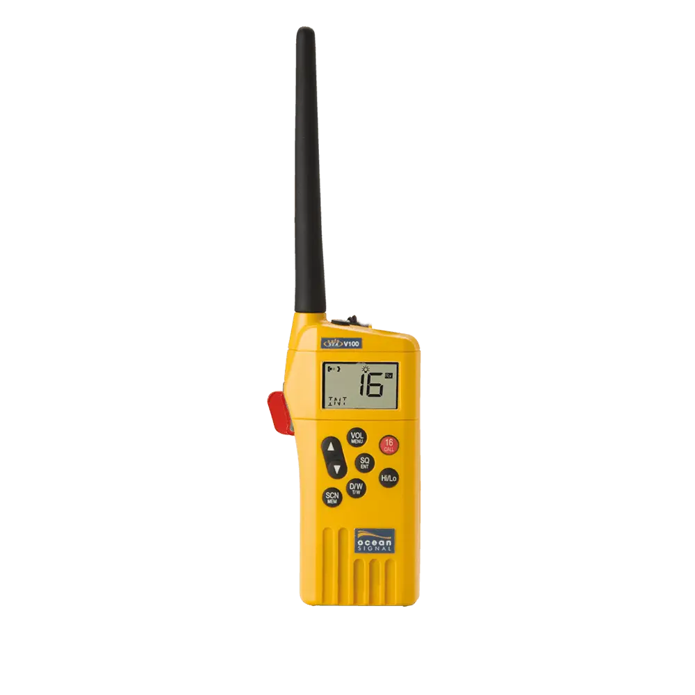 Bộ đàm cầm tay Ocean Signal V100 GMDSS VHF không phụ kiện