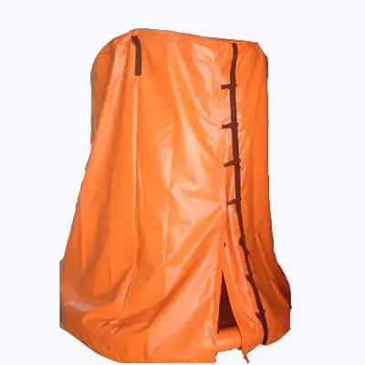 Vỏ bọc bảo vệ rọ cẩu người Billy Pugh X-904 lắp đặt hoàn thiện