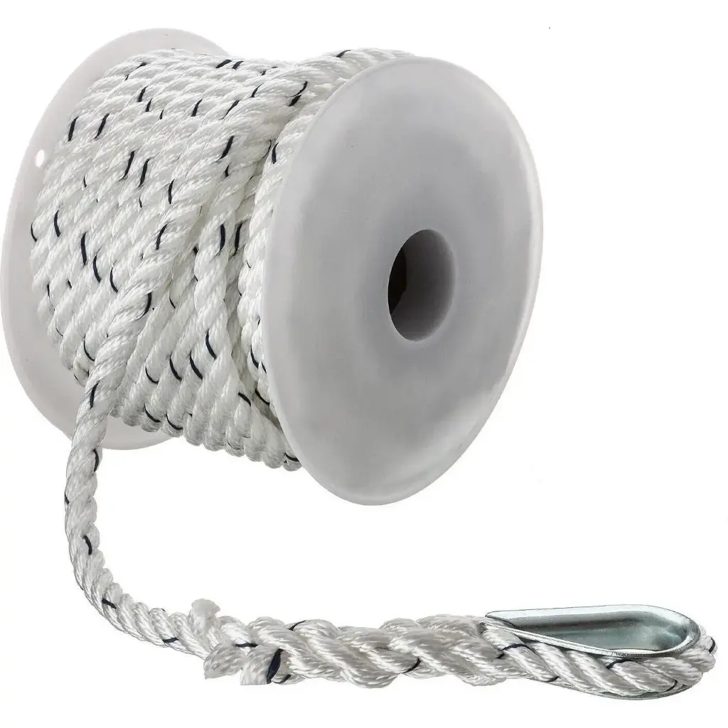 Seachoice Premium 3-Strand Twisted Nylon Anchor Line