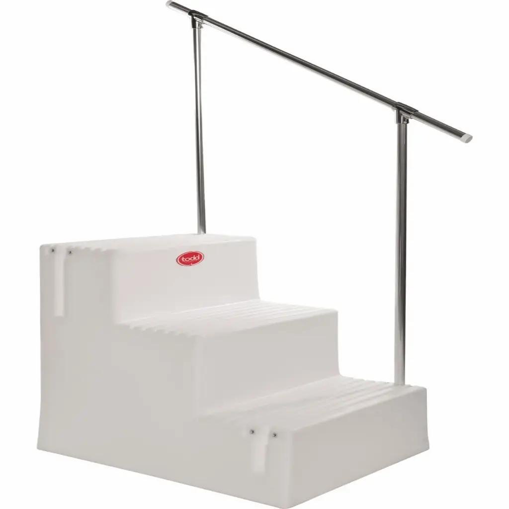 Todd Boarding Stairs with Handrail