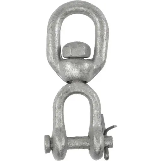 [#1780367] Whitecap Galvanized Steel Jaw & Eye Swivel