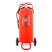[Y00345] Dalgic 45 LTR Foam AFFF Extinguisher Stored Pressure Trolley type with Wheelmark/CE Certificate