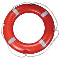 [LALIZAS.70090] Lalizas Lifebuoy Ring SOLAS, w/Retroreflective Tape, 2.5Kg, part no: 70090  MER / RED ENSIGN APPROVED