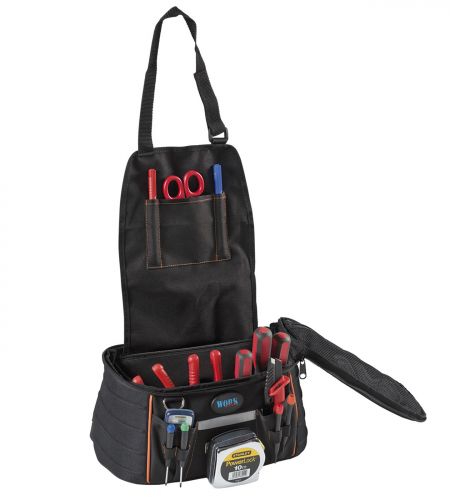 [TOP-BUMBAG-N] Adjustable tool bumbag with folding bib