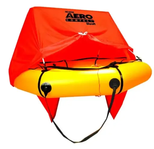 [RAF0561] Bè cứu sinh Ocean Safety Aero compact với bộ dụng cụ tiêu chuẩn cho 4 người