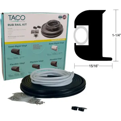 [#885276] TACO V11-3447 Flexible Vinyl Rub Rail Kit